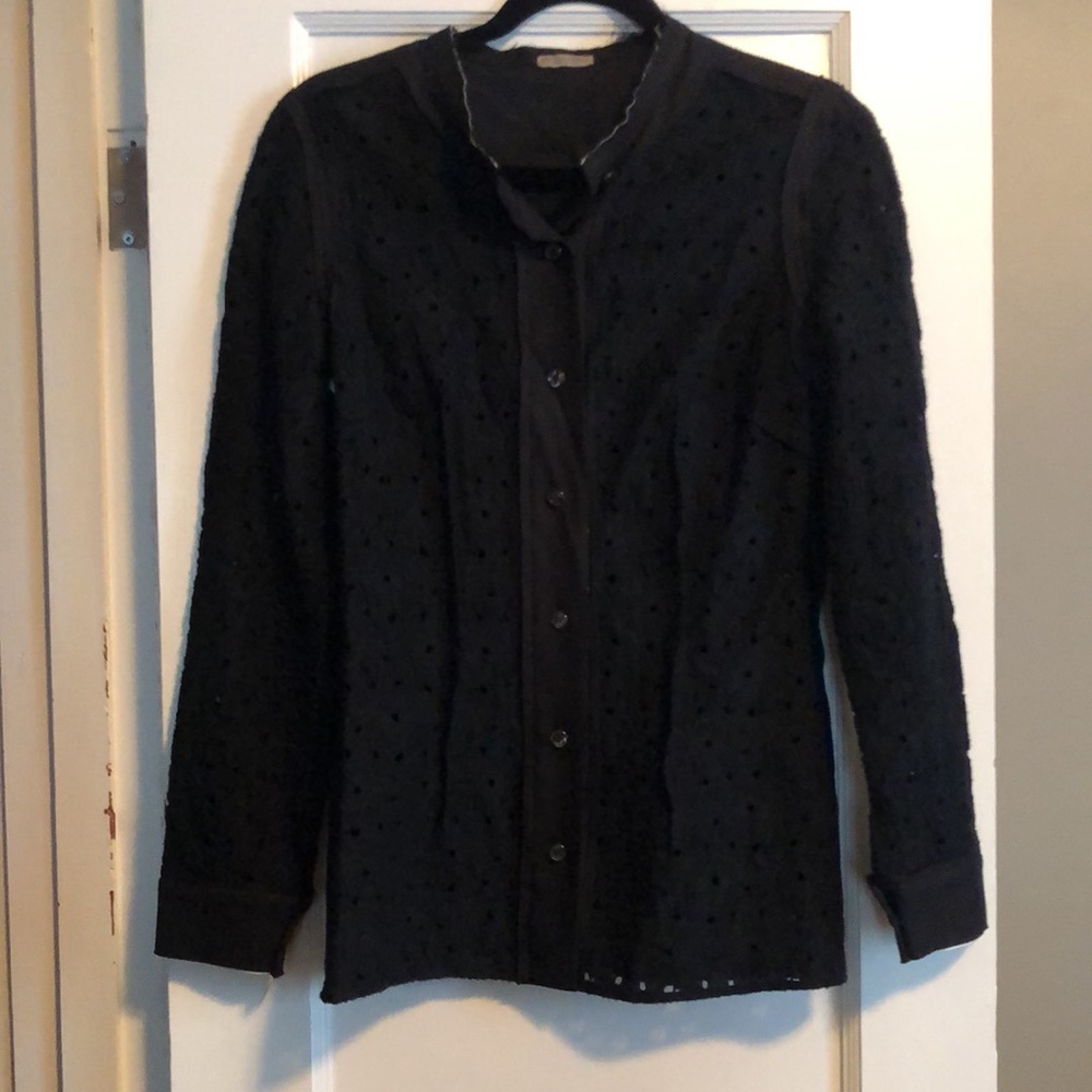 Bottega Veneta button down shirt cardigan IT 40
